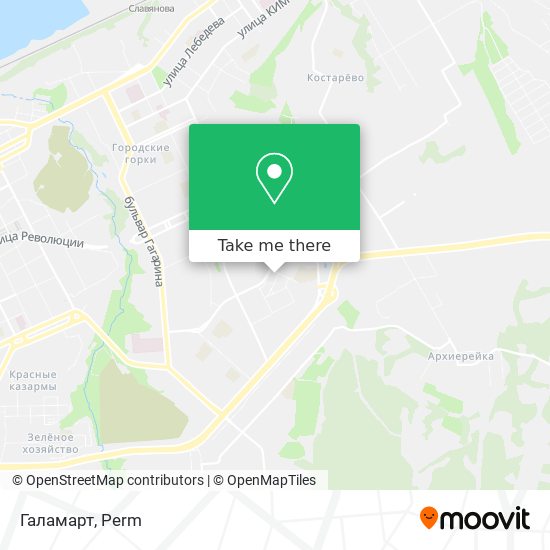 Галамарт map