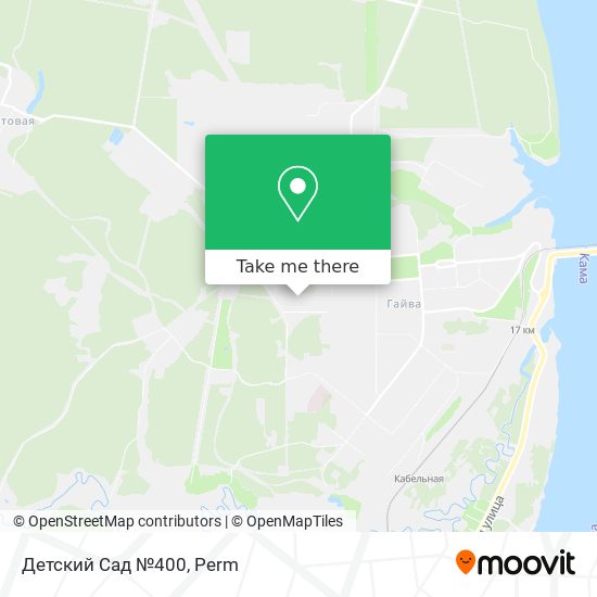 Детский Сад №400 map