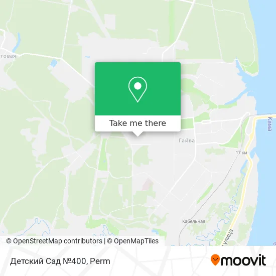 Детский Сад №400 map