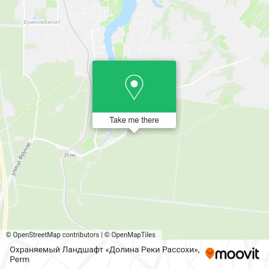 Охраняемый Ландшафт «Долина Реки Рассохи» map