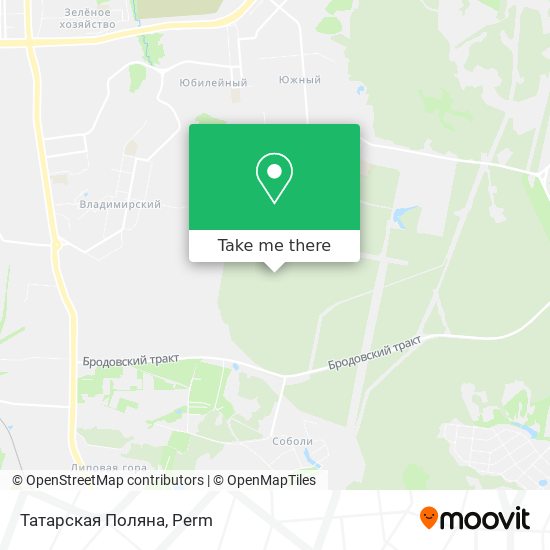 Татарская Поляна map