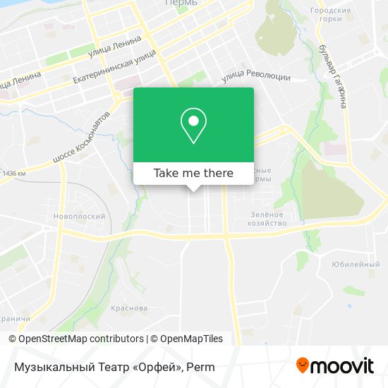 Музыкальный Театр «Орфей» map