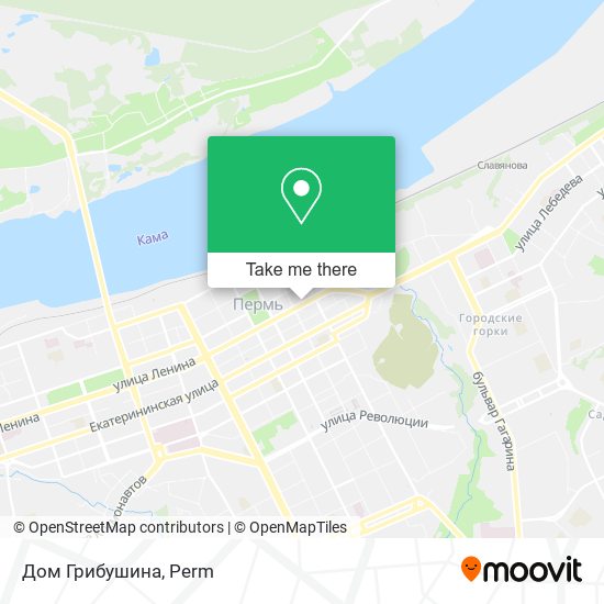 Дом Грибушина map