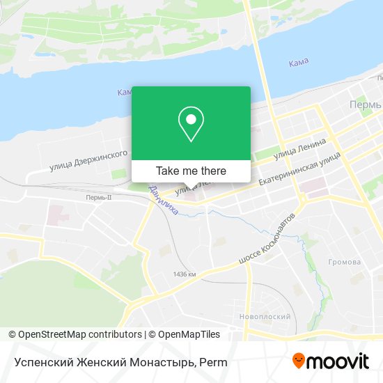 Успенский Женский Монастырь map