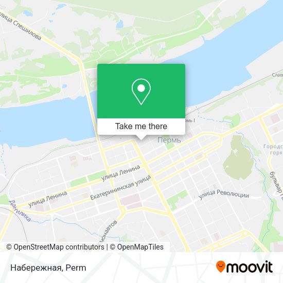 Набережная map