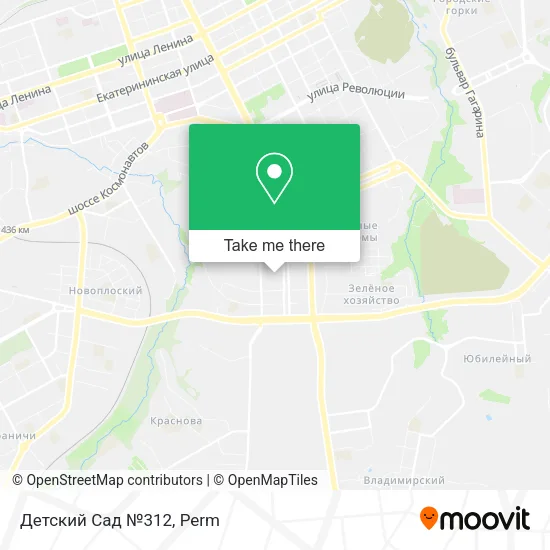 Детский Сад №312 map