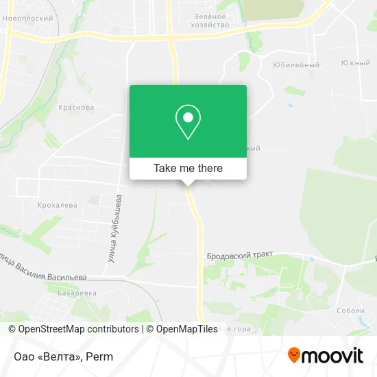 Оао «Велта» map