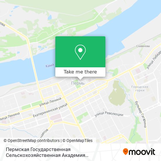 Пермская Государственная Сельскохозяйственная Академия Им. Д. Н. Прянишникова map