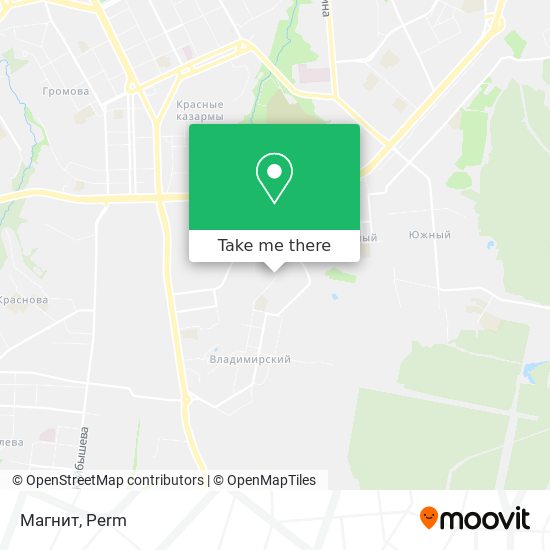 Магнит map