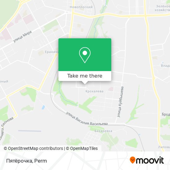 Пятёрочка map
