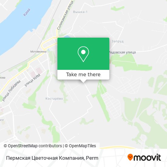 Пермская Цветочная Компания map