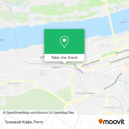 Трамвай-Кафе map