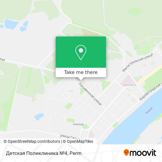 Детская Поликлиника №4 map