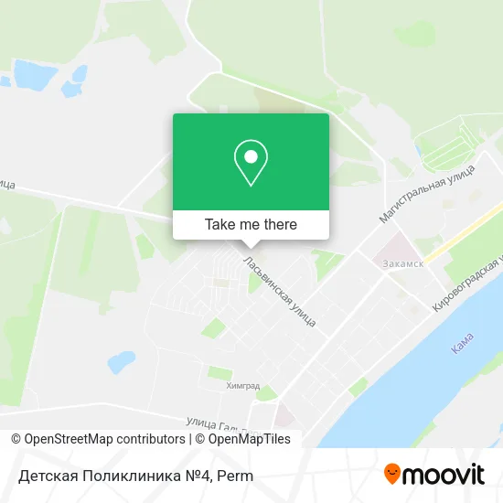 Детская Поликлиника №4 map