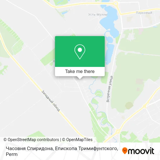 Часовня Спиридона, Епископа Тримифунтского map