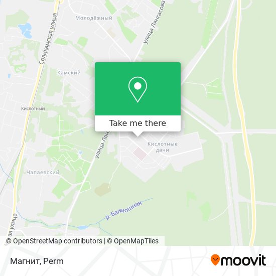 Магнит map