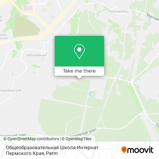 Общеобразовательная Школа-Интернат Пермского Края map
