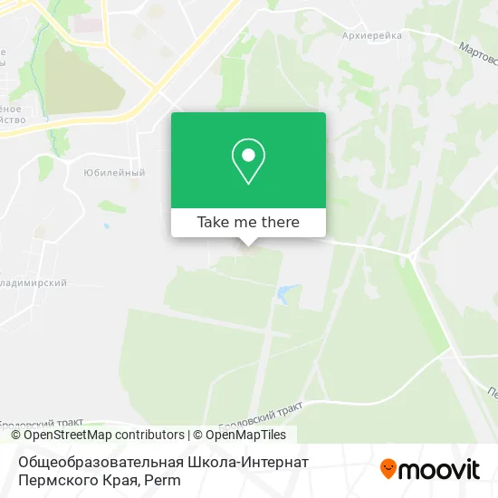 Общеобразовательная Школа-Интернат Пермского Края map