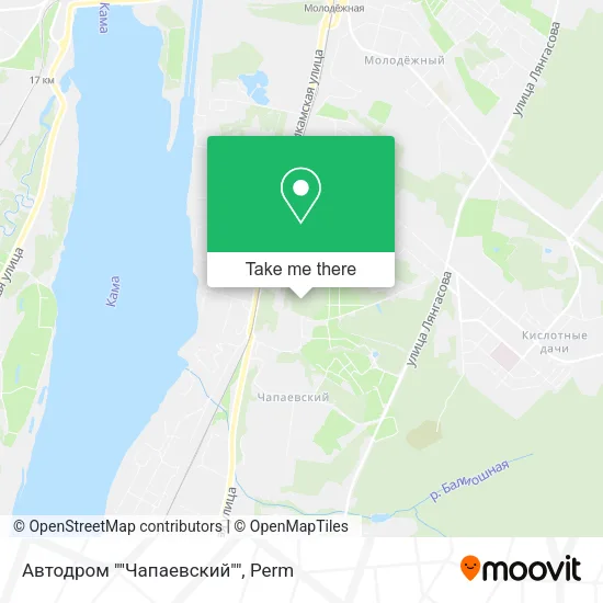 Автодром ""Чапаевский"" map