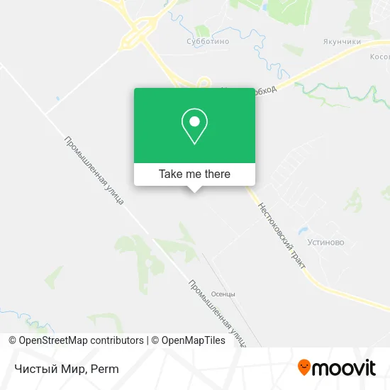 Чистый Мир map