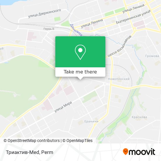 Триактив-Med map