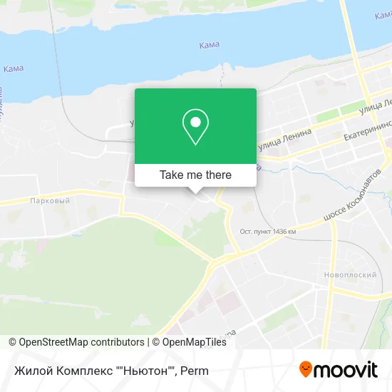 Жилой Комплекс ""Ньютон"" map