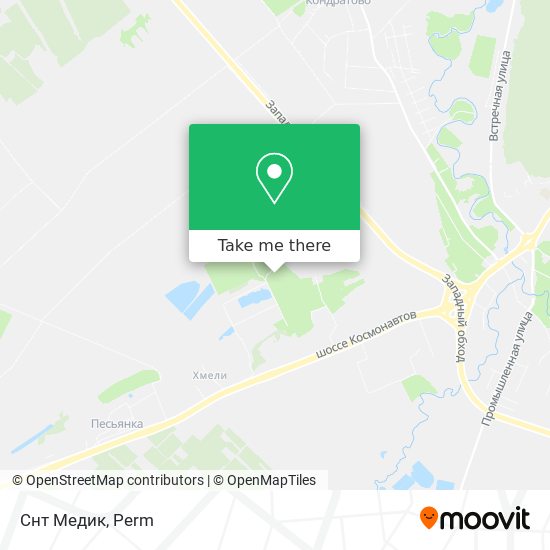 Снт Медик map