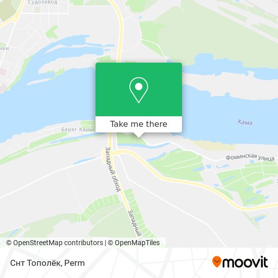 Снт Тополёк map