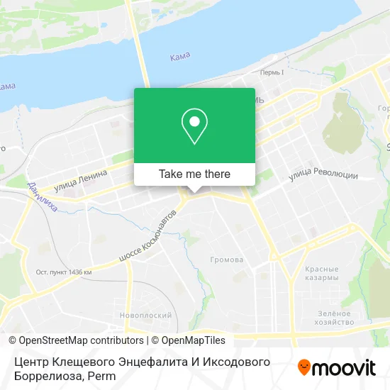 Центр Клещевого Энцефалита И Иксодового Боррелиоза map