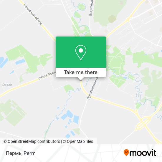Пермь map