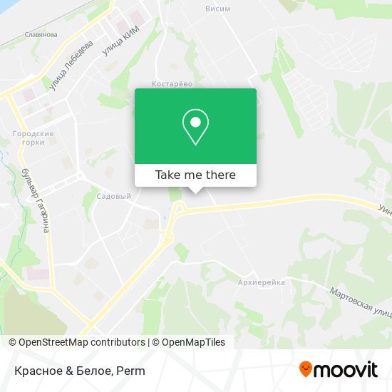 Красное & Белое map
