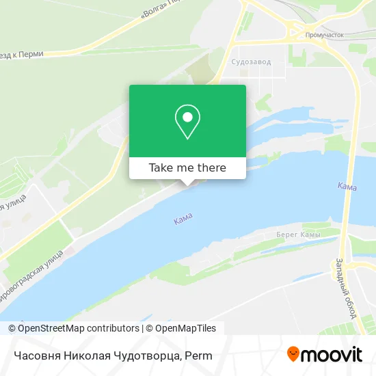 Часовня Николая Чудотворца map