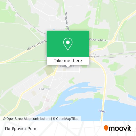 Пятёрочка map