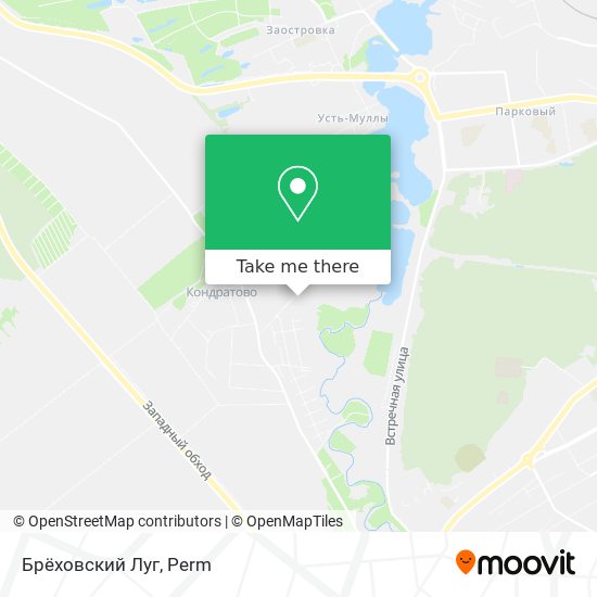 Брёховский Луг map