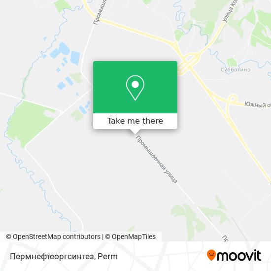 Пермнефтеоргсинтез map