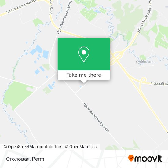 Столовая map
