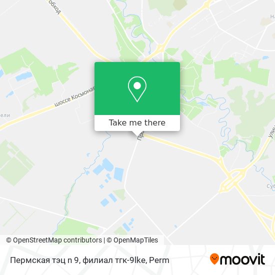 Пермская тэц n 9, филиал тгк-9lke map