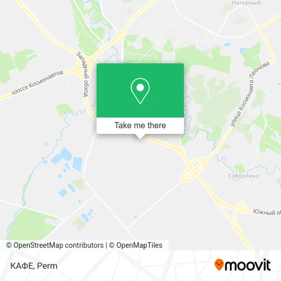 КАФЕ map