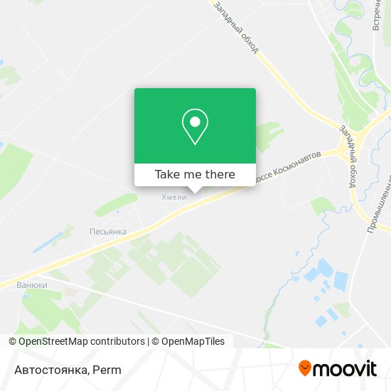 Автостоянка map