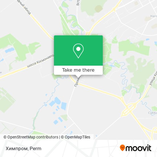 Химпром map