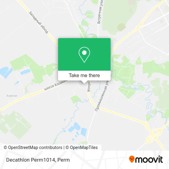 Decathlon Perm1014 map