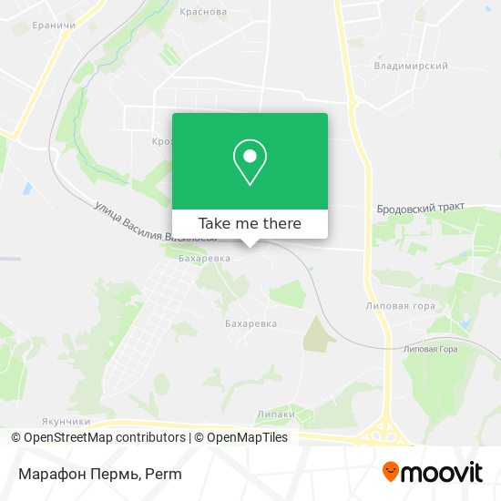 Марафон Пермь map