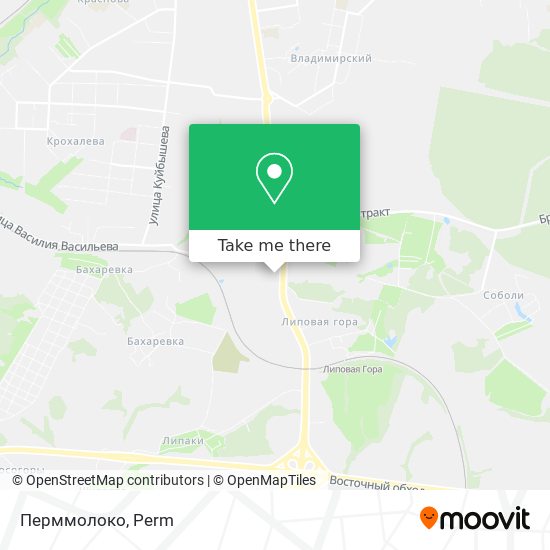 Перммолоко map
