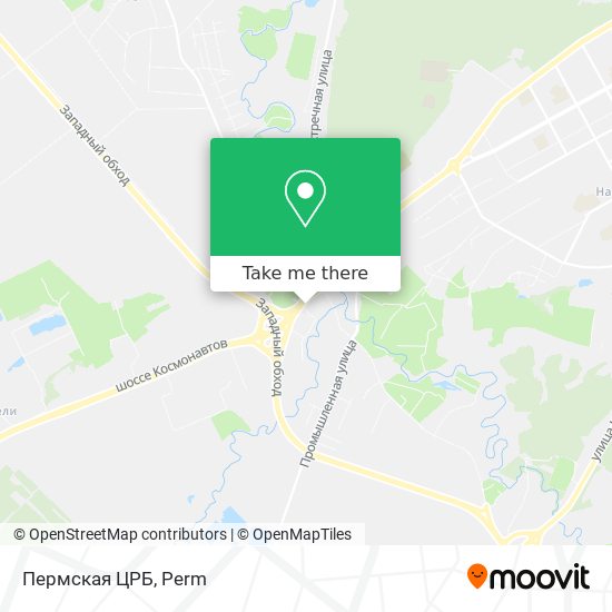Пермская ЦРБ map