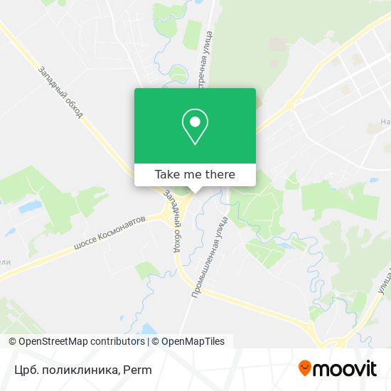 Црб. поликлиника map