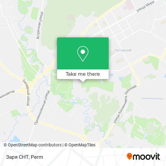 Заря СНТ map