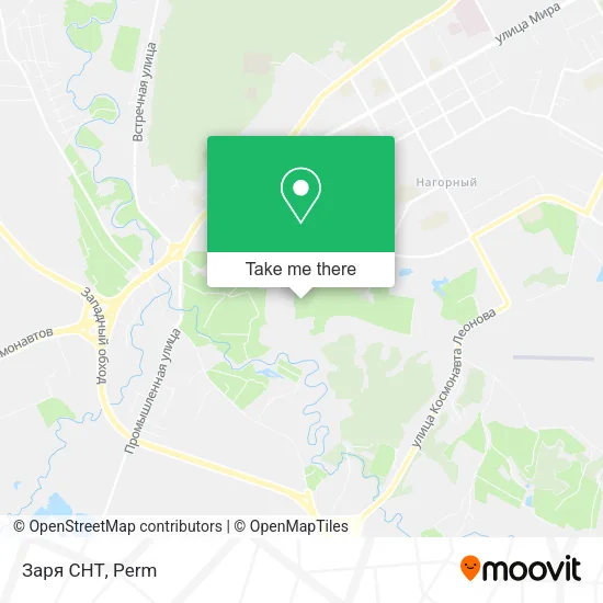 Заря СНТ map