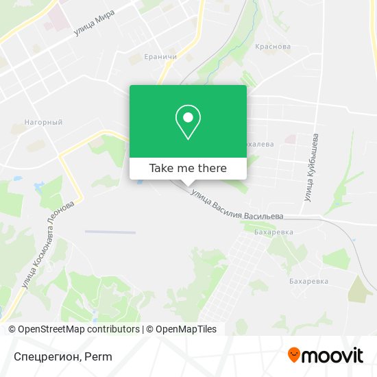 Спецрегион map