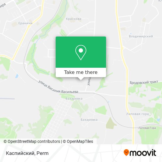 Каспийский map