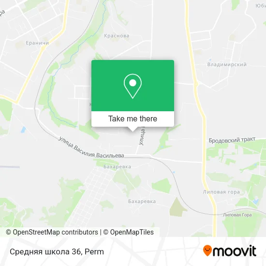 Средняя школа 36 map